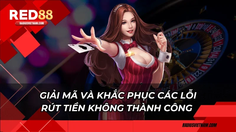 Giải mã và khắc phục các lỗi rút tiền không thành công 