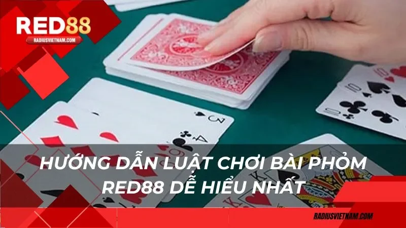 Hướng dẫn luật chơi bài phỏm Red88 dễ hiểu nhất