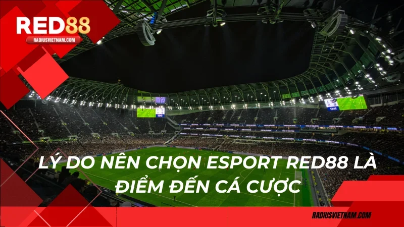 Lý do nên chọn Esport RED88 là điểm đến cá cược